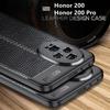 Для Honor 200 Чехол Huawei Honor 200 Capas Новый бронированный бампер противоударный задний мягкий TPU кожаный чехол Honor200 Honor 200 Pro