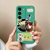 Case For Samsung Galaxy S23 FE Plus Ultra Cute Goose Cat Fall Prevention Portable Bumper For Samsung S23FE S23+ S23Ultra Funda