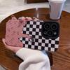 Симпатичный чехол для телефона в виде шахматной доски в виде мороженого для Iphone 11 14 Pro Max 13 12, силиконовый чехол для Iphone Xr Xs Max X 7 8 Plus 6s Se3