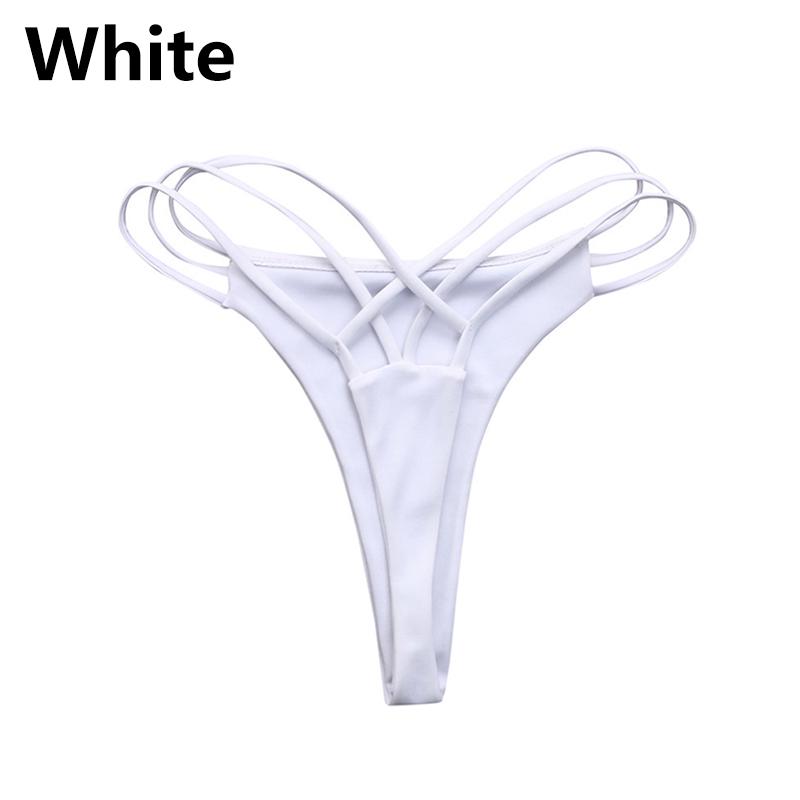 Модные сексуальные плавки бикини для женщин с перекрестными бретелями, купальник, трусики бикини, стринги, плавки бикини, плавки, пляжная одежда