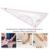 3pcs Flexible Garment Ruler Precise Measurement Scale Multifunctional Ruler  Pattern Making