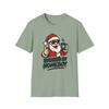 Unisex Softstyle T-Shirt Urban Santa Cocoa Funny Holiday Christmas