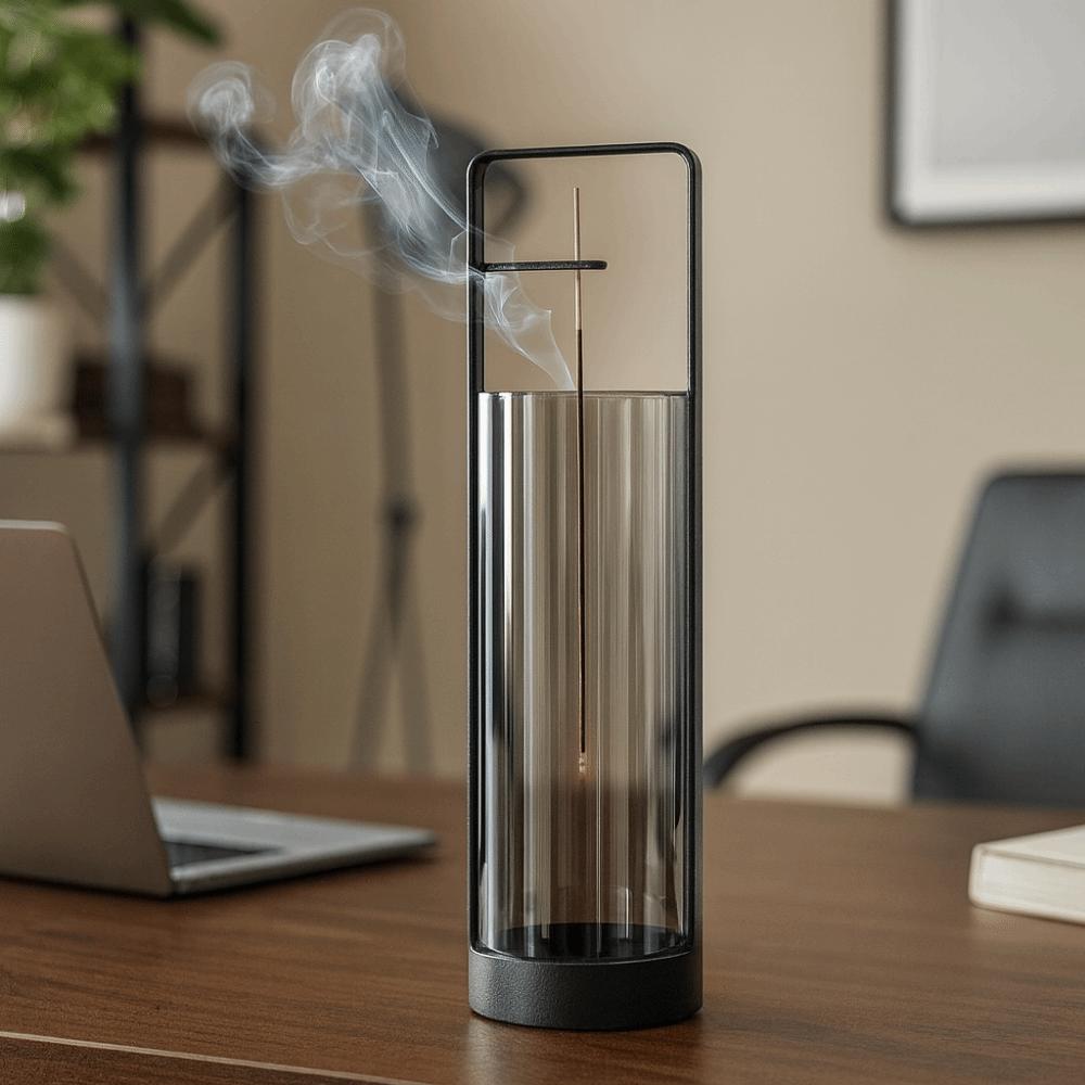 with Glass Backflow Incense Burner Creative Incense Stick Holder  Room Decor