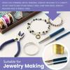 3Pcs/Set Multifunctional Jewelry Pliers Jewelry Making Kit Beading Wire Jewelry Pliers for Crafts Earrings Necklaces DIY Tools