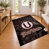 Club Universitario De Deportes Custom Name Personalized Rug Non‑Slip Doormat Floor Carpet Housewarming Birthday Gift for Family Friends