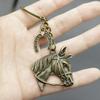 Hot Selling Jewelry, Simple Horsehead Keychain Pendant