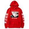 Anime Hoodie Ken Kaneki Graphic Print Streetwear Casual Sweatshirt Men Fall
