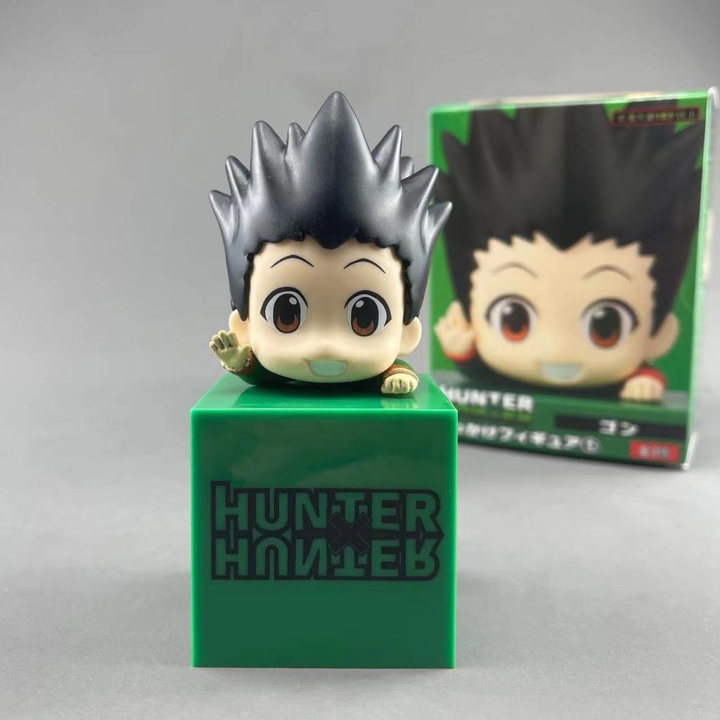 9 см Аниме Hunter x Hunter ГОН ФРИКС Аниме Фигурка Киллуа Золдика Фигурка Действия Курапика Встаньте Соберите Коллекционная Модель Куклы Игрушки