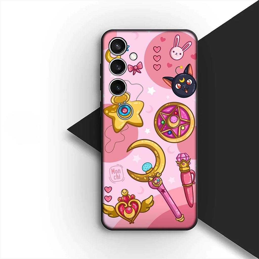 Cover Anime S-Sailors-Poster Moon for Apple iPhone 16 15 14 11 Pro Max 6 7 8 Plus + SE2 SE3 SE 2022 2020 8+ Phone Case