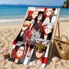 Tokyo anime Beach Towel, Microfiber Beach Towel, Perfect For Pool, Beach, Travel, Home Decor Beach Party Fan gifts