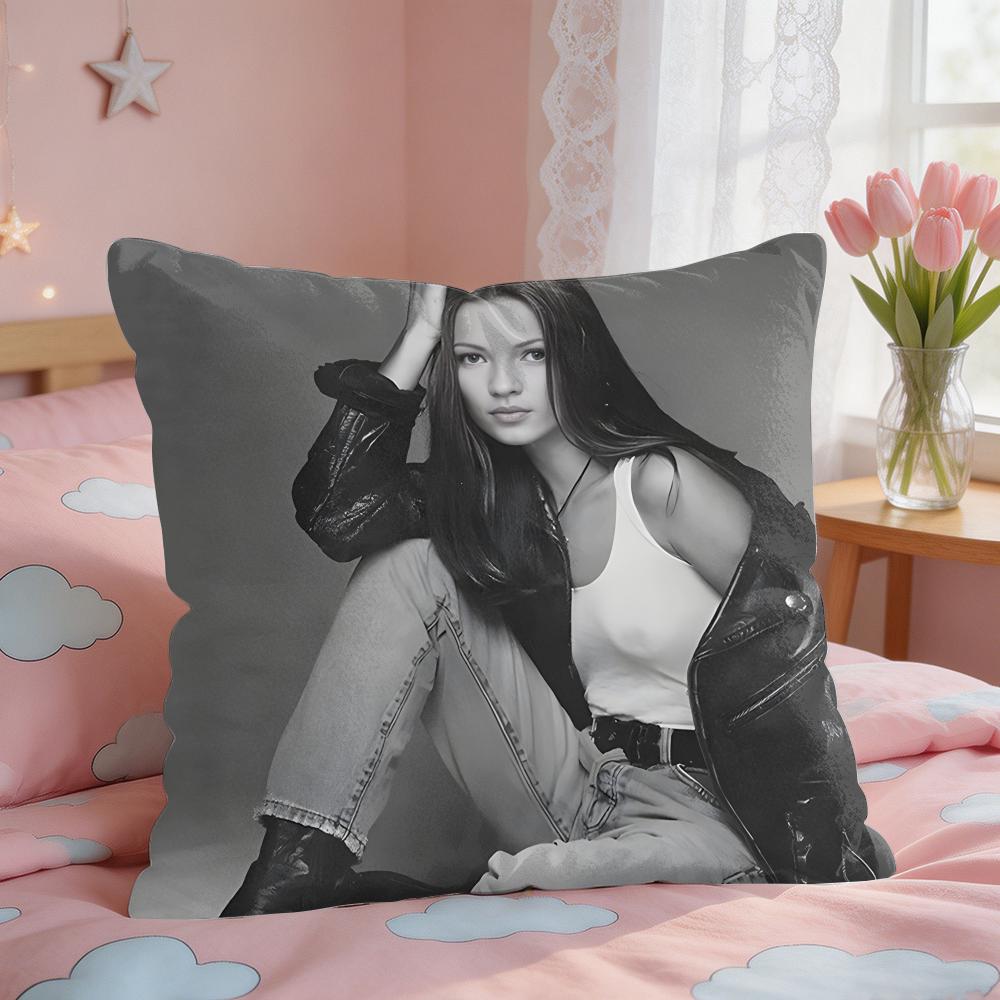 Model KKate MMoss Cushion Cover Square Short Plush Pillow Case Living Room Sofa Home Decor Funda X