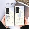 Свежий и целебный бриз Для Motorola Moto Edge 20 Lite 30 Pro 40 Neo 50 Ultra G45 G54 G55 G75 G84 G85 GPlay 23 Стеклянный чехол для телефона