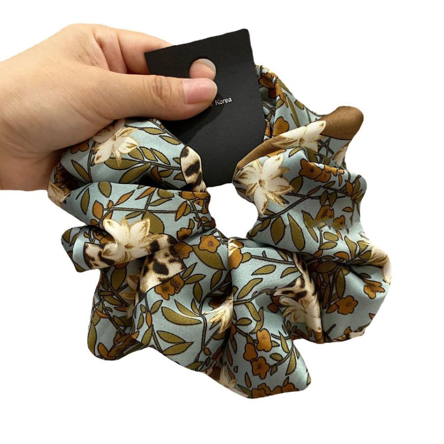 Lady Charm Oversize Hair Band Girl Large Hair Ties Elastic Scrunchies For Women Ponytail Hairstyle Rubber Band Accessories