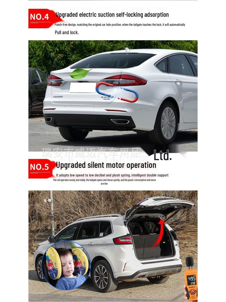 Ford Mondeo Edge EVOS Smart Electric Tailgate One-Kick Remote Control Module