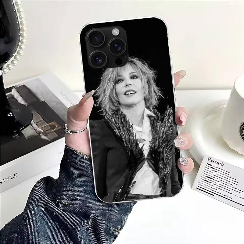 Mylene Farmer Soft Phone Case For IPhone 18 11 17 Air 16E 16 Pro Max 15 + 14 Plus 13 Mini 12 Apple 7 SE 8 Fundas Coque 11 17 Air 16
