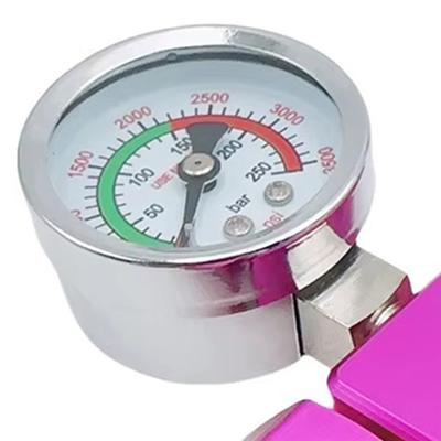 AD23-Адаптер для заправки баллонов CO2 для Sodastream (Терра ДУО Арт) Розовый баллон CO2 с быстросъемным соединением