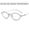 Decorative Rhinestone Oval Sunglasses Women's Vintage Designer Sun Glasses Metal Frame Women Fashion Eyewear Gafas De Sol