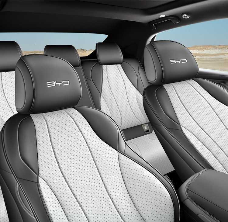 BYD Seal DMI Leather Seat Covers: Universal, Full Coverage & All-Season