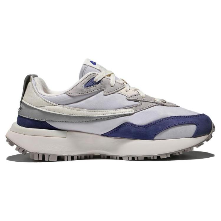 Fila Zagato V2 Тканевые Низкие Повседневные Кроссовки Унисекс Серый Фиолетовый Корейский Стиль 1RM02218E_110