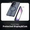 For Samsung Galaxy S23 Ultra/S22 Ultra 5G Magnetic Case Kickstand TPU + Acrylic Phone Cover