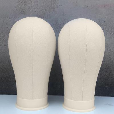 Холст Блок Голова Комплект Обучение Стайлинг Манекен Парик Голова DIY Прочный Пенопласт Холст Материал Дисплей Голова Подставка Для Парика