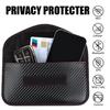 Car Key Signal Blocker Case Signal Shield Case Privacy Protector Pouch for Car Keys Ring Keyless RFID Portable Blocking Bag