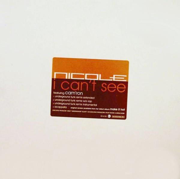 12-дюймовая пластинка NICOLE WRAY CAMRON I Cant See ED6125 EastWest Record 1998 US Rap HipHopRB Б/у