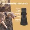 4 шт. Зимние теплые сапоги для домашних животных, нескользящая обувь для собак, антифриз, утолщенная обувь для защиты лап домашних животных, товары для собак на открытом воздухе