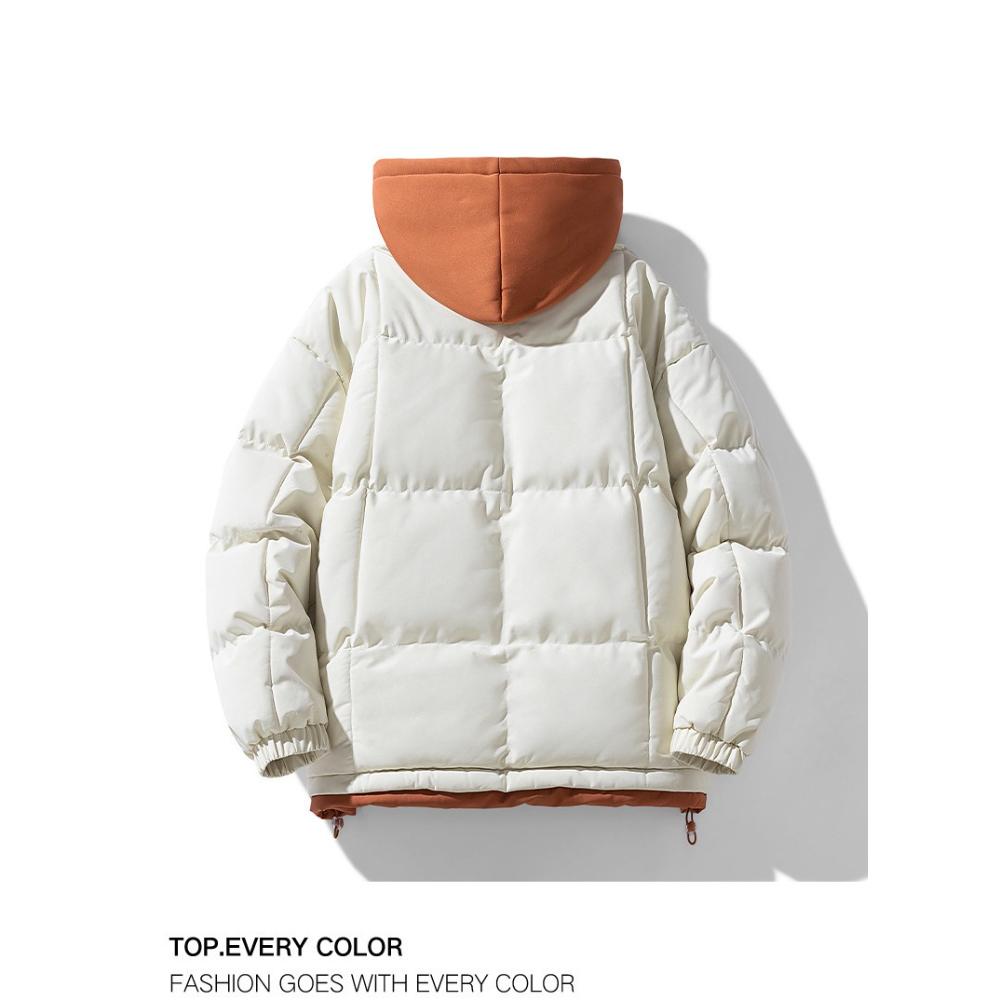 Зимние теплые куртки с капюшоном для мужчин, повседневное ветрозащитное пальто, утепленная куртка-парка, мужская стеганая куртка на молнии, ветровка, утепленные куртки с капюшоном