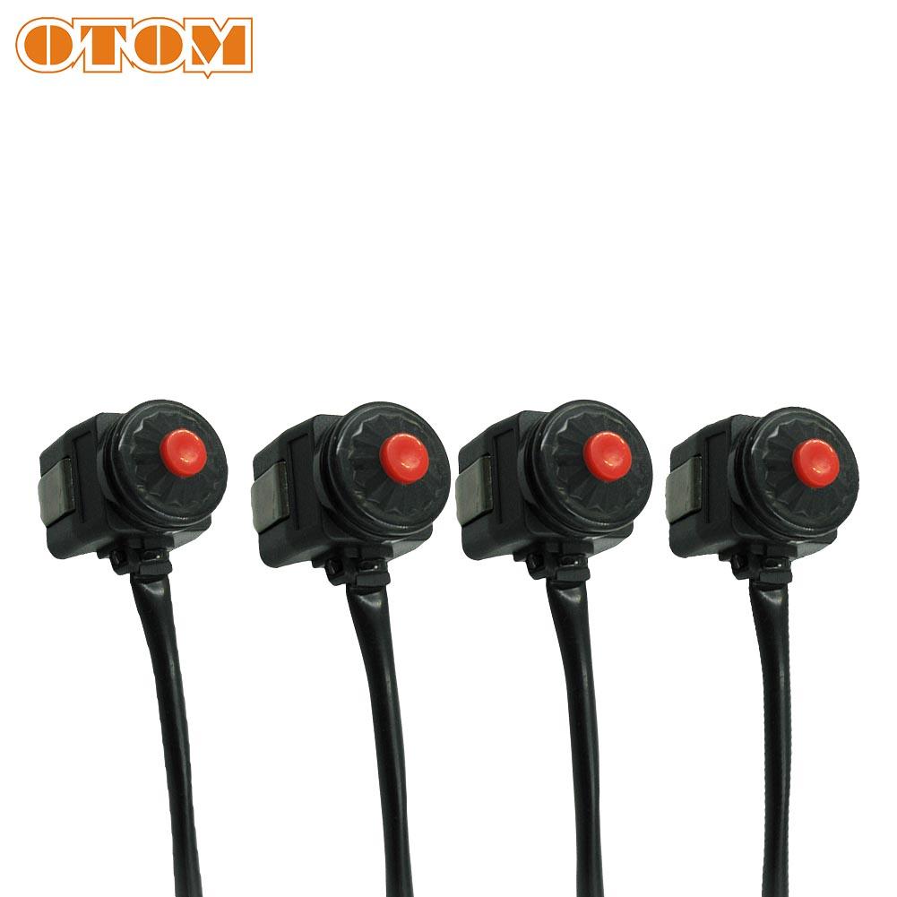 OTOM Momentary Universal Push Button Switch Motorcycle On/Off Power Switchs Engine Starter Kill For KTM EXC HUSQVARNA TE CRF KXL