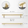 French Style Wardrobe Copper Handle Round Ball Konb Nordic Modern Drawer Bar Pull Cabinet Door Handle Kitchen Brass Handle