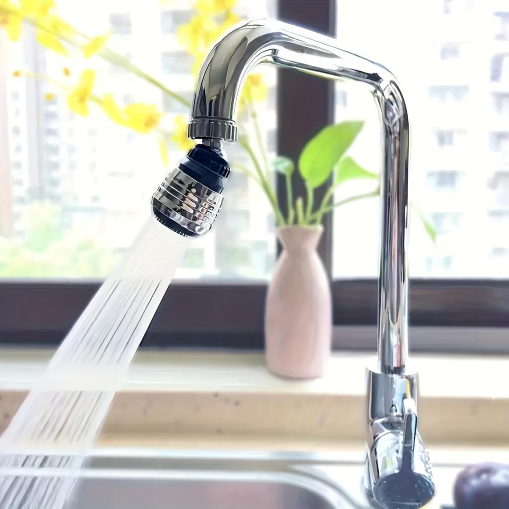 360° Rotating High-Pressure Faucet Anti-Splash & Leak-Proof, Water-Saving Kitchen and Bathroom Accessory for RVs and Hotels RV Kitchen Faucets