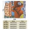 Grizzy and the Lemmings Plush Blanket Child  Flannel Throw Blanket For Outdoor Warm Soft Design Quality Bedspread Gift