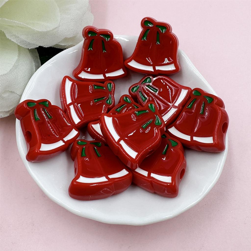 Цепи для мобильных телефонов ручной работы DIY браслеты Свободные материалы для головок Перчатки снеговика Капельное масло Акриловые елочные клетки Ожерелье Аксессуары 10 шт.