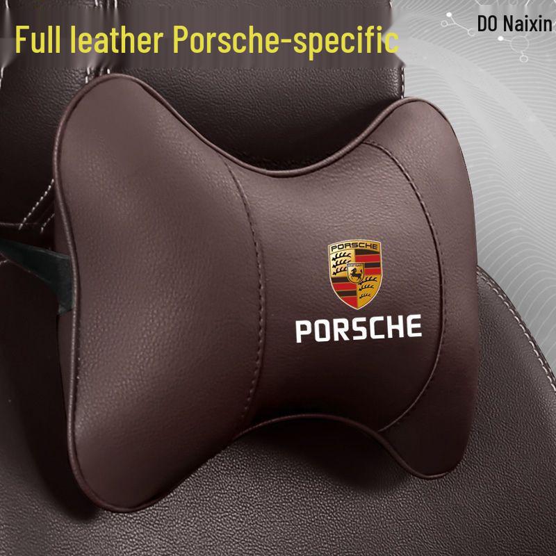 Подушка для шеи и поясничная поддержка для подголовника Porsche Cayenne, Macan, Panamera, 718