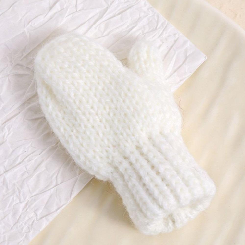 Tiny Mini Knit Mittens Mini Tiny Yarn Gloves Ornament Doll Accessories Craft