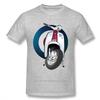 Awesome Target Logo T Shirt Italy Scooter Tee Shirt Unisex Vintage Motocycle Graphic Tshirt Big Size