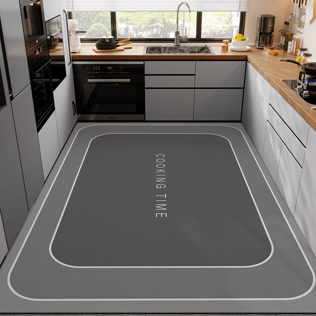 Диатомовая земля кухонный коврик абсорбирующие коврики для пола моющийся нескользящий большой размер коврик придверный коврик ковер для ванной