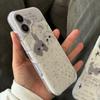 Новый мультяшный милый древний стиль серый кот белый кролик iPhone17promax двухслойный IMDiPhone16ProMax закругленный край подушка безопасности 14Pr все включено