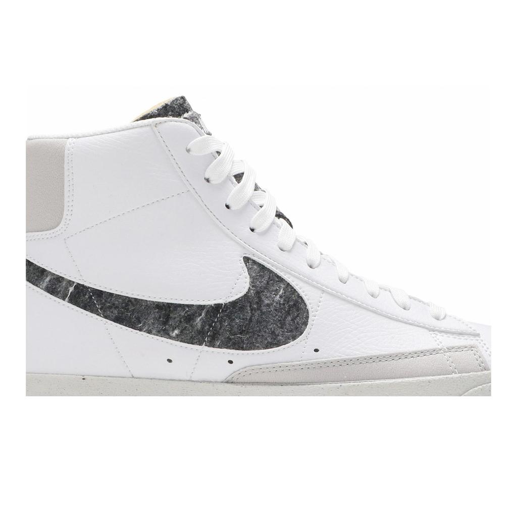 Nike Blazer Mid '77 Vintage 'Recycled Wool Pack - White Light Smoke Grey' (унисекс) Белый / Белый / Светло-дымчато-серый / Ярко-пурпурный