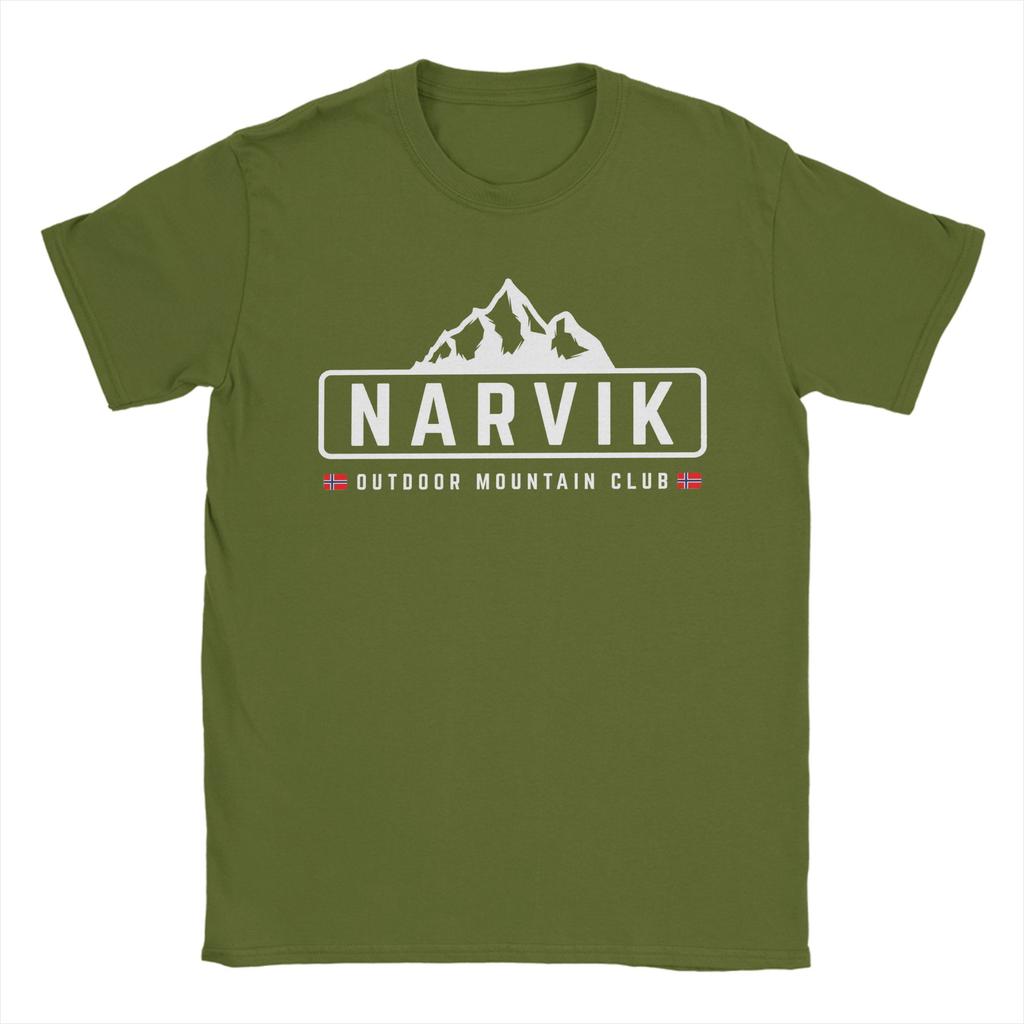 Unisex Narvik Outdoors T Shirt Cotton Clothes Vintage Short Sleeve O Neck Tees Birthday Gift TShirts