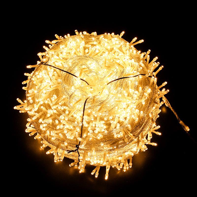 Outdoor LED Twinkling String Lights for Garden, Festival, Christmas, Wedding, Courtyard Decoration