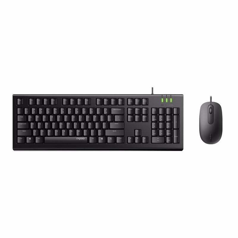 Rapoo X120pro Wired Keyboard and Mouse Combo