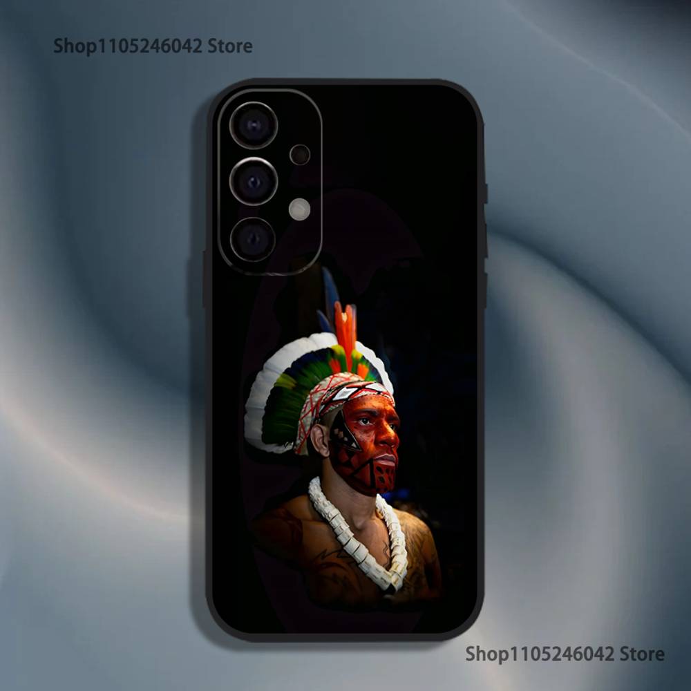 Чехол для телефона Fighting Pereira Alex для Samsung S26, S25, S24, Ultra, S20, S30, Plus, S22, S23, Ultra, Plus, 5G, мягкий ТПУ