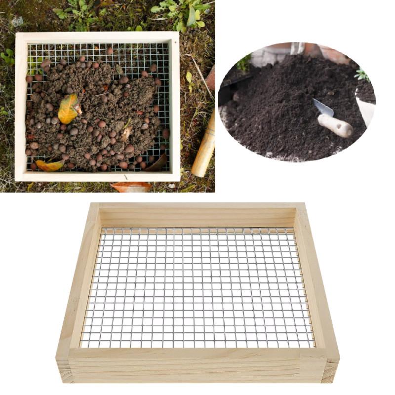 Премиальное садовое сито, созданное для легкой просевки компоста, почвы и горшечной смеси