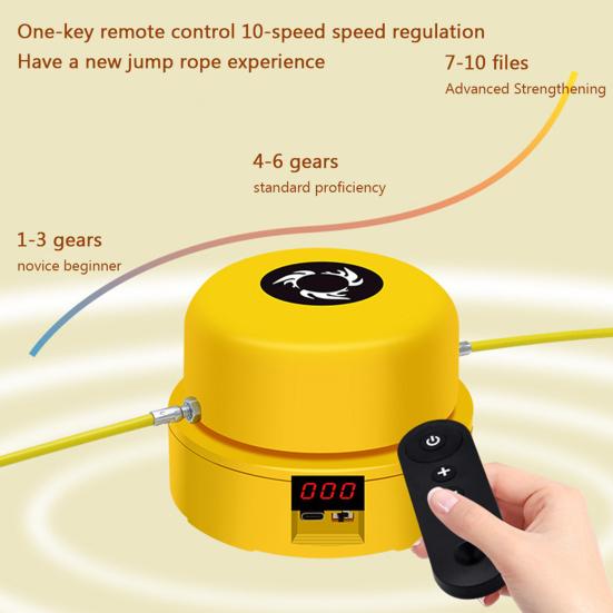 Носимая машина для скакалки, перезаряжаемая, долговечная, развлекательная