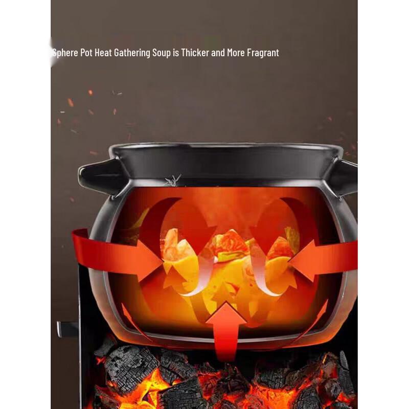 Chui Da Huang Happy Bear Ceramic Stew Pot