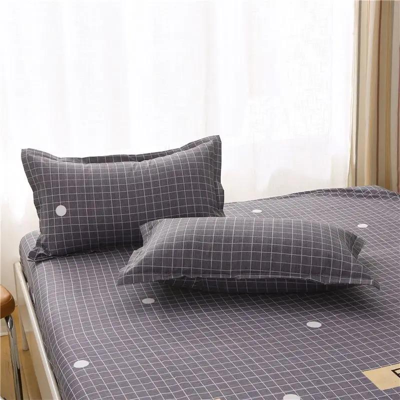 Nordic Minimalist Pillow Core Cover for Bed and Home, Double Pillowcase, Solid Color, Single Pillow
