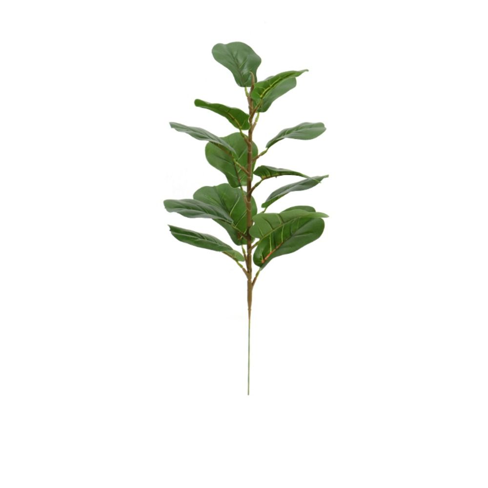 Свадьба Реалистичная Офисная Зелень Искусственное Растение Искусственная Ветка Фикуса Цветочная Композиция Искусственные Листья