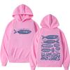 Hoodie with Bible Verse Faith Based Graphic Funny Fish Meme Hoodies Men Women Vintage Winter Pullover